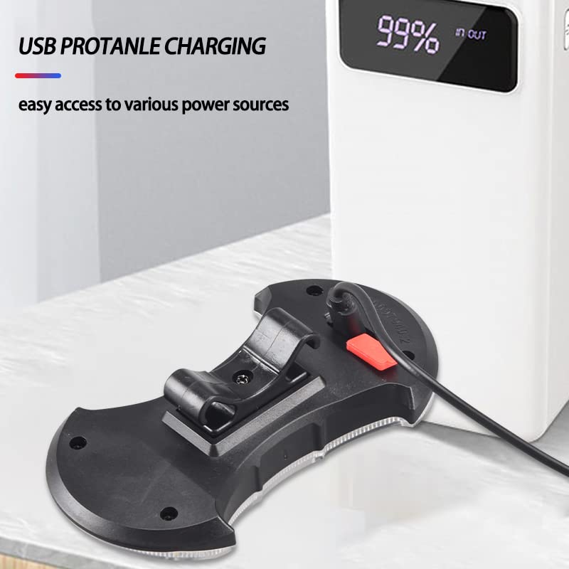 Migające rowery i hulajnoga elektryczna, tylne światło, możliwość ładowania USB, pilot bezprzewodowy, 6 trybów oświetlenia, łatwy montaż, bądź widoczny i wskazuj kierunek w każdej chwili - obrazek 2