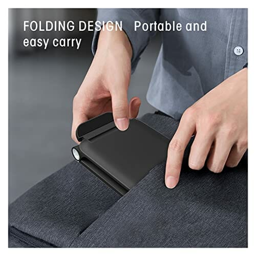 Kompatybilny z przenośną składaną magnetyczną ładowarką bezprzewodową 15 W All In One Szybka stacja dokująca Bezprzewodowa ładowarka 3 w 1 do telefonu (Color : Noir) - obrazek 5