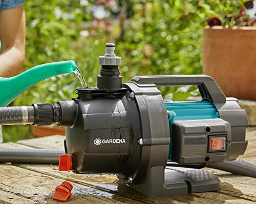 Gardena pompa ogrodowa 3000/4 Basic: Pompa nawadniająca o wydajności 3000 l/h, moc 600 W, trwała dzięki wałowi ze stali nierdzewnej, możliwość podłączenia zraszacza (9010-47) - obrazek 8