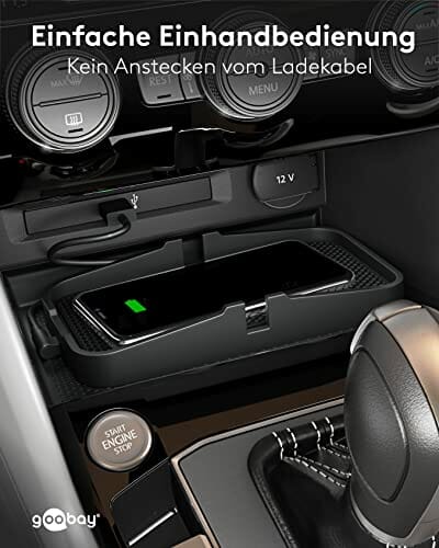 goobay 60741 Qi podkładka ładująca, indukcyjna stacja ładująca, bezprz - obrazek 2