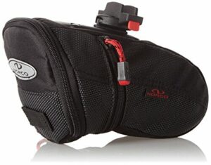 Norco Torba rowerowa Ohio Expandable, czarna, 10 x 10 x 20 cm, 1,2 l