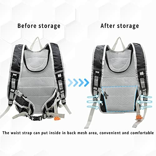 ONTYZZ Lekki Plecak Rowerowy 15 l - Narciarski, Turystyczny, Wodoodpor - obrazek 2