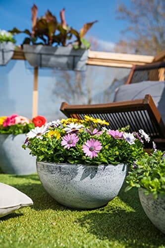 TS Misa na rośliny, Cera-Mix Nova, odporna na mróz i lekka, concrete, 35 x 35 x 17 cm, 136460 - obrazek 3