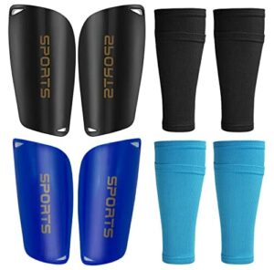 Ochraniacze na golenie ochraniacze na golenie ze zoptymalizowaną wkładką kieszonkową ochraniacze piłkarskie rękawy dla dzieci dorosłych młodzieży