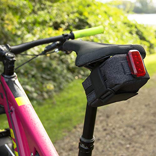 BBB Cycling Unisex Adult BSB-41 BSB-41_M saddlebag Compacked, czarny M 130 x 50 x 80 mm, M 130 x 50 x 80 mm - obrazek 3