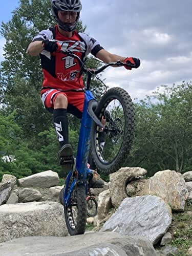 TLA TROOPS LEGEND RACING APPAREL Ochraniacz goleni krzyż do użytku amatorskiego i zawodowego | ochrona bmx dla mężczyzn | sprzęt Mbt | Ochraniacze na golenie MTB - obrazek 5