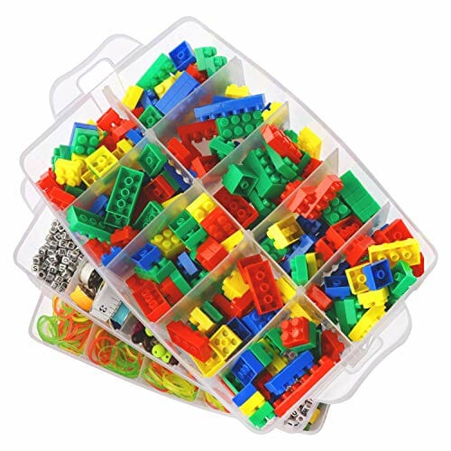 Kurtzy 3-Poziomowy Przezroczysty Plastikowy Pojemnik do Piętrowego Ukł - obrazek 5