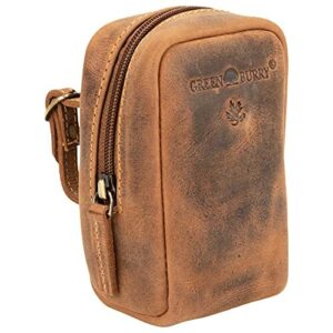 Torba rowerowa ze skóry w kolorze brązowym - torba podsiodłowa z 2 szl