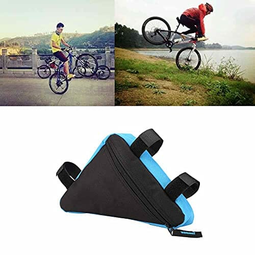 Alomejor Torba podsiodłowa Oxford, do użytku na świeżym powietrzu, z szybkim mocowaniem, sportowa torba do przechowywania na rower górski - obrazek 2