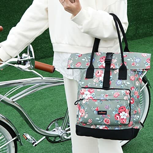 TOURBON Nylonowy plecak rowerowy, torba na ramię, torba na ramię na zewnątrz, torba na ramię - obrazek 2