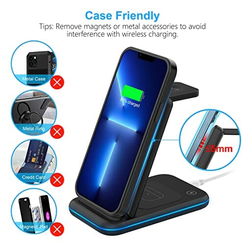 CAVN Ładowarka Kompatybilny z Fitbit Versa 3 / Fitbit Sense Charger, zamiennik kabla ładowania USB ładowarka do smartwatcha Versa 3 - obrazek 3