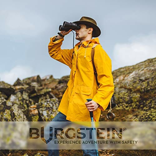 Burgstein® Lornetka dla dorosłych 7 x 50, teleskopowa – kompaktowa lornetka z torbą, narzędzie do podróży, polowania, safari i do obserwacji ptaków, profesjonalna lornetka na wędrówki - obrazek 2