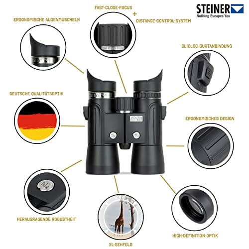 STEINER Lornetka Wildlife 8x42 - wysokiej jakości lornetka, 30 lat gwa - obrazek 4