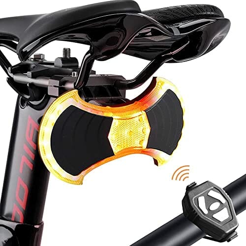 Migające rowery i hulajnoga elektryczna, tylne światło, możliwość ładowania USB, pilot bezprzewodowy, 6 trybów oświetlenia, łatwy montaż, bądź widoczny i wskazuj kierunek w każdej chwili