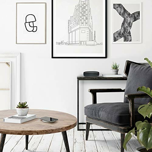 VONMÄHLEN Aura - bezprzewodowa ładowarka z certyfikatem Qi 15 W - z zasilaczem 4 w 1 18 W - bezprzewodowa ładowarka kompatybilna z iPhone, Airpods, Samsung, Huawei, Sony itd. (skóra różowe złoto) - obrazek 3