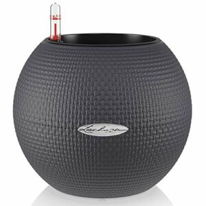 Lechuza Donica, System Nawadniania, Puro Kolor 20 Łupkowy Szary, 13364