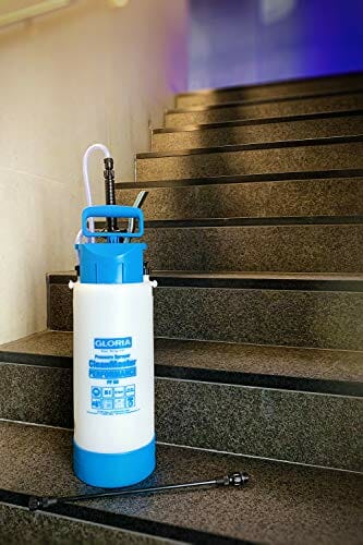 GLORIA CleanMaster PERFORMANCE PF 50 Opryskiwacz ciśnieniowy, do czyszczenia i dezynfekcji, dezynfekcja powierzchni, pojemność napełniania 5 l, do środków o pH 2-9, odporny na oleje - obrazek 5