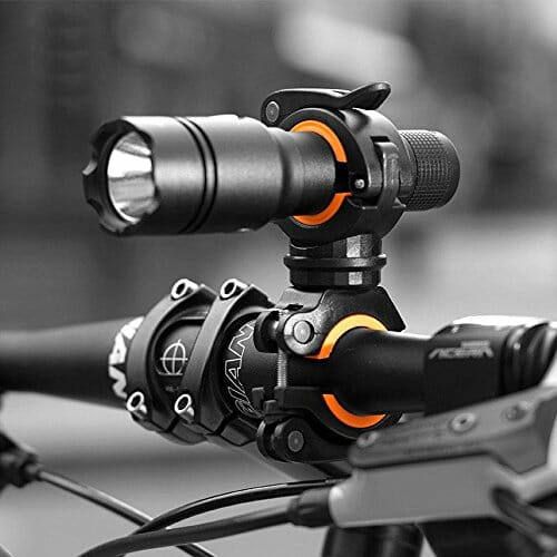 Zacisk lampki rowerowej, uchwyt na lampkę rowerową, 2 szt. - obrazek 2