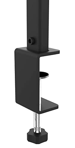 Unilux Lampa biurkowa LED Strata do zaciskania, ściemniana, czarna, 70 x 80 cm - obrazek 5