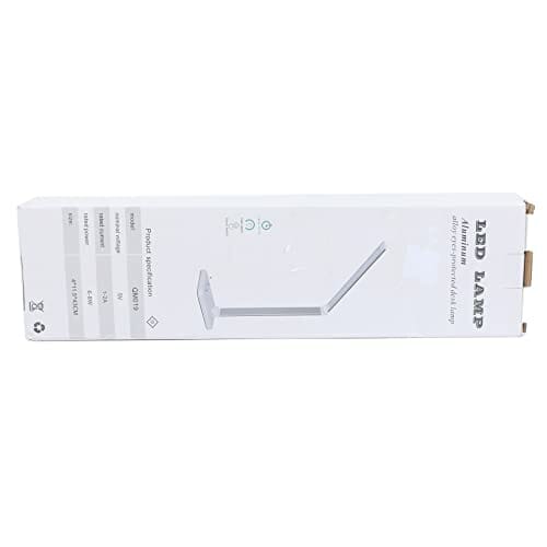 Wilktop Lampa biurkowa LED, ściemniana lampa stołowa 6 W, bezprzewodowe ładowanie i port ładowania USB, ochrona oczu, lampa do czytania, 10 poziomów jasności, 5 kolorów panel dotykowy sterowanie lampa stołowa do czytania - obrazek 4