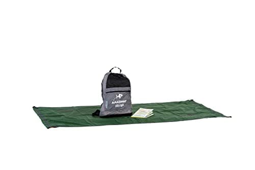 AMAZONAS Hammock Floor Ultra Light ochrona wyposażenia outdoorowego 150 x 100 cm 170 g w kolorze zielonym - obrazek 5
