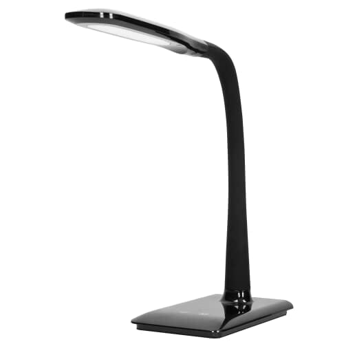 VIRONE ERIE LED DIM 7W Lampka Biurkowa 400lm Funkcja Ściemniania i Zmiany Temperatury Barwowej 3000K-4000K-6000K (Czarny) - obrazek 4