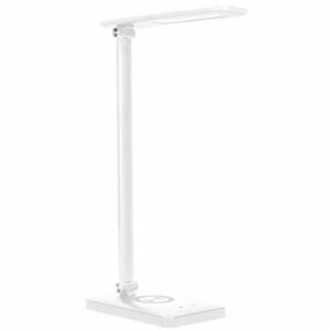 ORNO Wirle lampa biurkowa LED z ładowarką, regulacja jasności 3000 K / 4000 K / 6000 K (biała), 17,50 x 3 x 2,50 cm