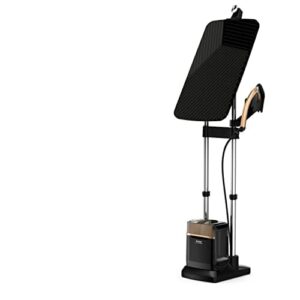 Tefal QT2020 IXeo Power All-in-One Prasownica Parowa, Stal Szlachetna Tworzywo Sztuczne, 2170 W, 1,1 L, Czarny/Miedziany