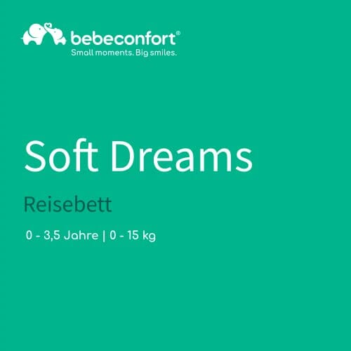 Bebe Confort Soft Dreams, łóżeczko turystyczne, regulowana wysokość, od narodzin do 3,5 roku, do 15 kg, Warm Gray - obrazek 6