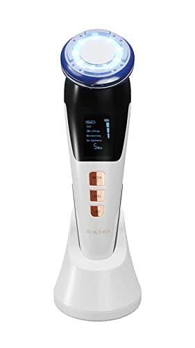 Beautifly B-Glossy PRO bezigłowa mezoterapia, urządzenie do pomiaru powięzi nowej generacji, 5 trybów pracy, terapia światłem EMS elektrostymulacja efekt kryo