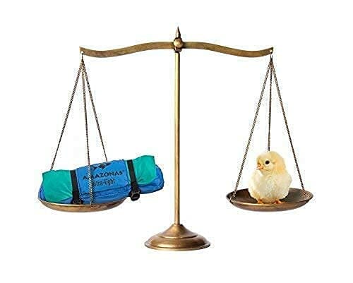 AMAZONAS Hamak Ultralekki hamak Adventure lodowy niebieski 275 cm x 14 - obrazek 3