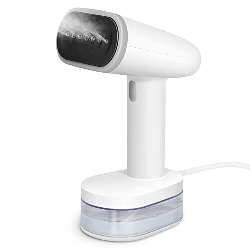 WANNYTON Prostownica parowa żelazko parowe podróżne żelazko parowe żelazko ręczne z funkcją samooczyszczania żelazko podróżne ze szczotką parową 250 ml 1600 W na wakacje w gospodarstwie domowym podróż służbowa