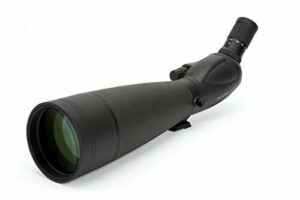 Celestron 52334 TrailSeeker 100mm Angled Spotting Scope Telescope, Bla