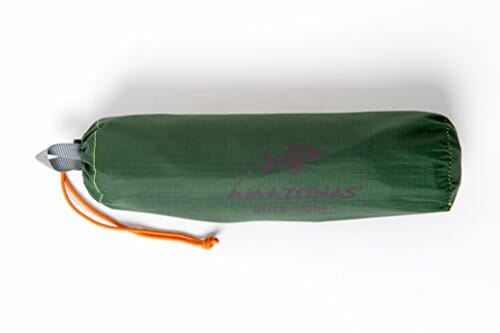 AMAZONAS Hammock Floor Ultra Light ochrona wyposażenia outdoorowego 150 x 100 cm 170 g w kolorze zielonym - obrazek 2