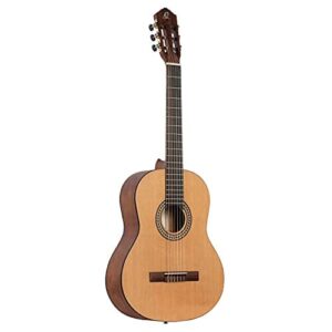 Ortega Guitars 4/4 Classical Guitar - Seria Student - Cedr/Katalpa, Wy