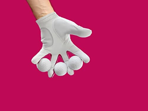 BOSSER Damskie rękawice golfowe ze skóry i elastanu dla lewej dłoni (praworęcznych), ergonomiczne - obrazek 5