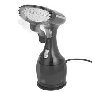 Beldray BEL0932SL-VDEEU7 Parownica reczna Max Pro, parownica do ubran, wielofunkcyjna, pionowa, lekka i wydajna, kompaktowa konstrukcja, szczotka do tkanin, wyjmowany zbiornik na wode, para, 1500 W