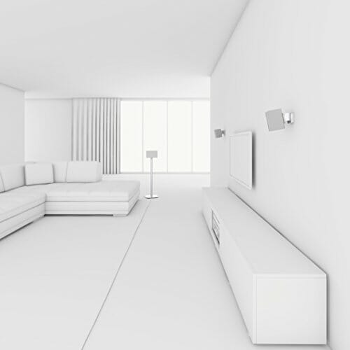 Vogel's SOUND 3200 Uniwersalny Uchwyt Ścienny, Biały - obrazek 3