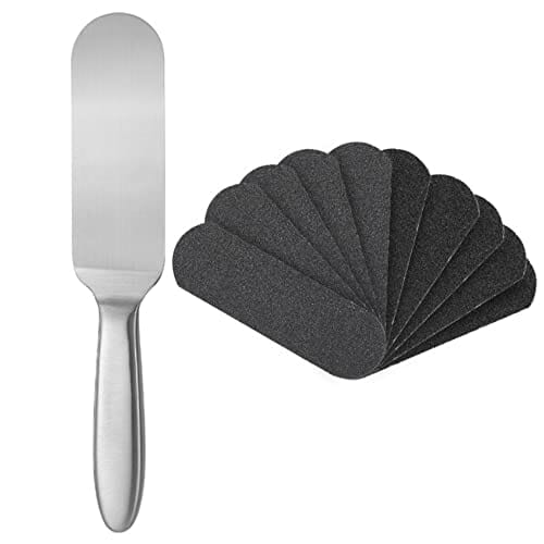 Pilnik do stóp, tarka do zrogowaciałego naskórka, dwustronny przyrząd do usuwania zrogowaciałego naskórka, pilnik do szorowania, tarka do stóp, tarka do zrogowaciałego naskórka, pielęgnacja stóp - obrazek 3