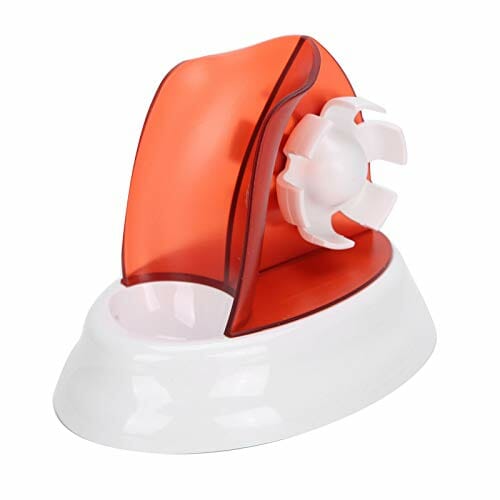 Elektryczny Kalus Stóp (czerwony), Profesjonalna Regulowana Maszyna do Pielęgnacji Stóp, Usuwanie Martwego Naskórka i Modzeli, 6,1 X 4,8 X 3,3 Cala (w Tym Podstawa) - obrazek 5