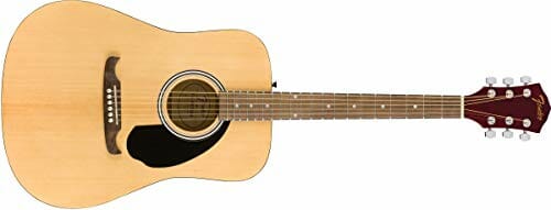 Fender FA-125 Dreadnought z torbą, podstrunnica orzechowa, naturalna