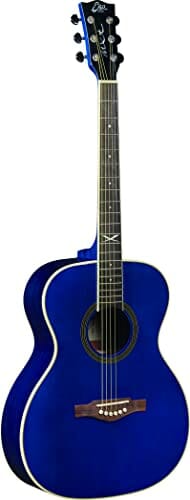 Eko 06217337, GUITARS - NXT A100 SEE THROUGH BLUE, gitara akustyczna T