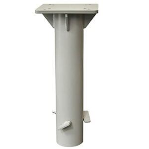 osoltus Universal Bodenhülse Bodenplatte zum Einbetonieren für Ampelschirm Sonnenschirme Sonnenschirmständer Wäschespinne