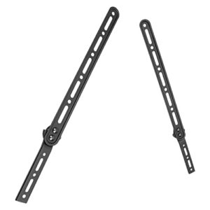 Maclean MC-912 Uniwersalny Uchwyt do Głośnika/Soundbara Montowany do Telewizora, Regulowany Uchwyt do Soundbara o Obciążeniu do 15 kg i Solidnej Konstrukcji, Wieszak do TV