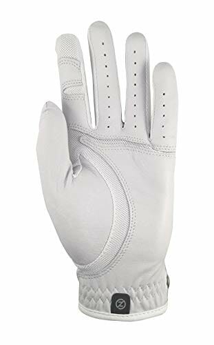 Zero Friction Męskie rękawiczki golfowe Cabretta Elite 2-pak, w zestawie bezpłatne opakowanie T-shirtów, uniwersalne dopasowanie - obrazek 3