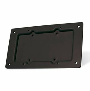 ROLINE VESA adapter ze stali w kolorze czarnym uchwyt do monitora lub ekranu uchwyt ścienny TV 17031102 100x100/200