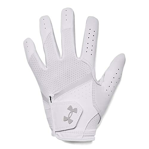 Under Armour Damskie rękawiczki na palce Ua Iso-Chill Golf Glove, Wht, 1370257-100, RLG