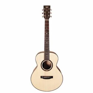 Tyma V-3E PLUM gitara akustyczna w wbudowanym przetworniku