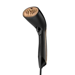 Philips Parownica Ręczna Steam&Go - 1300W, Przepływ pary 24 g/min, Kompaktowa ergonomiczna konstrukcja, Nagrzewana płyta SmartFlow, Czarna (GC365/80)