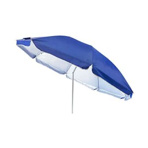 fondosub Sonnenschirm für Strand, Nylon, UV-Schutz, 160 cm, neigbar, Marineblau
